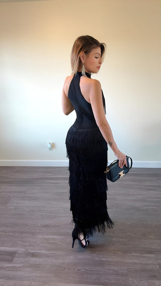 Mystic Fringe Dress