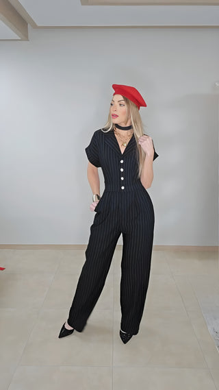 Feeling the stripes jumpsuit