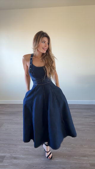 Empire of The Denim Dress