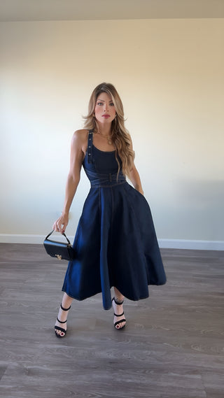 Empire of The Denim Dress